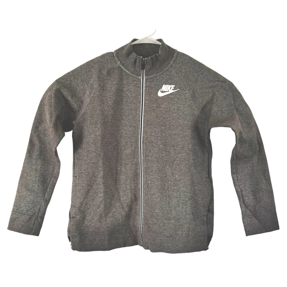 Nike Jacket Women’s Size Medium Full Zip Gray Athletic 854949-071‎